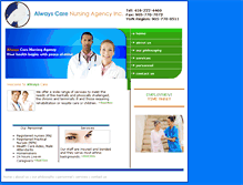 Tablet Screenshot of alwayscare.net